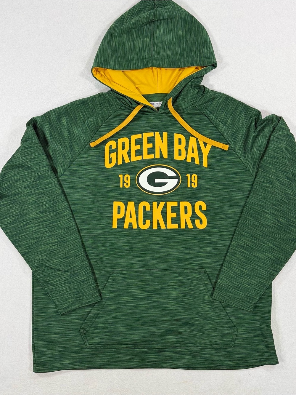 NFL Green Bay Packers Green and Yellow Hoodie
